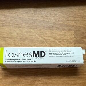 LashesMD‎ Eyelash Eyebrow Conditioner Lash Brow Growth Serum 0.135 Fl Oz SEALED